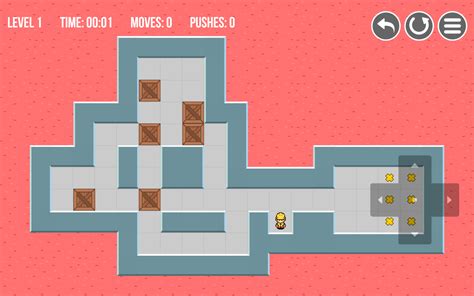 Sokoban online game.